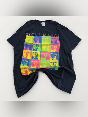 Nicki Minaj T-Shirt Size XL 2011 Hip Hop Cash Money Records Rap Tee Pop Art